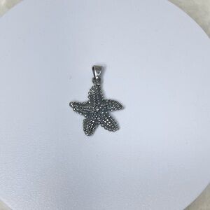 Sterling Silver Starfish Pendant